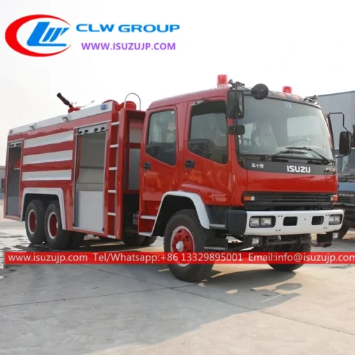 ISUZU FVZ 6x6 fire tankers para sa pagbebenta