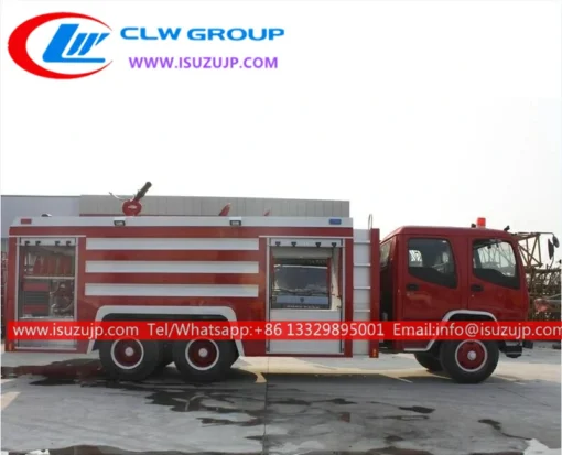 Camion de pompier forestier ISUZU FVZ 6x6