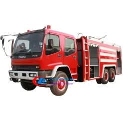 ISUZU FVZ 6x6 water tanker fire truck for sale