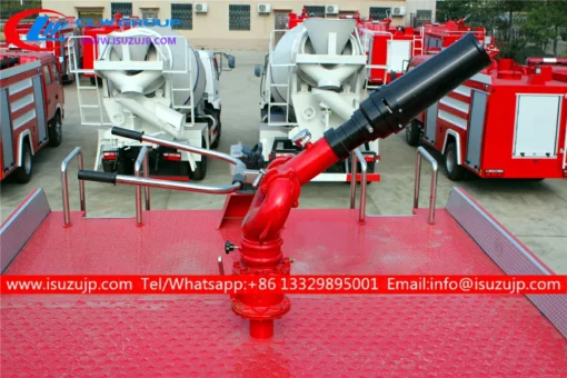 ISUZU FVZ شاحنات إطفاء يمكن الاعتماد عليها ذات محرك كامل سيراليون