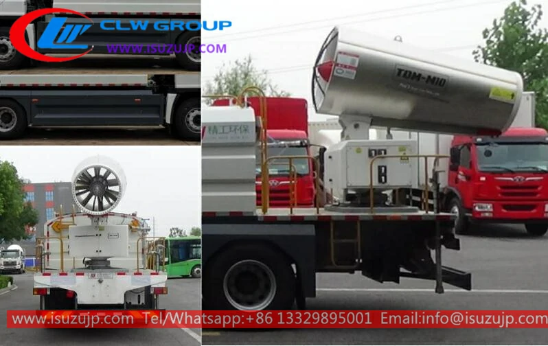 ISUZU GIGA 10000liters dust control water truck for sale Armenia