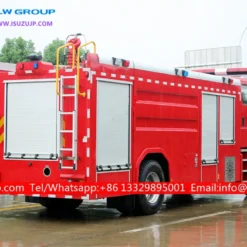 ISUZU GIGA 8m3 fire service truck Togo