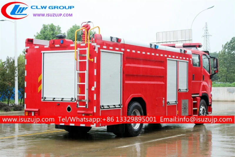 ISUZU GIGA 8m3 fire service truck Togo