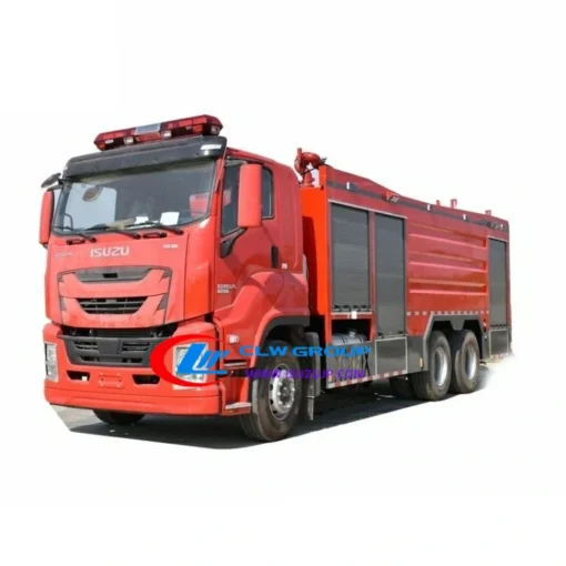 Grand camion de pompier ISUZU GIGA