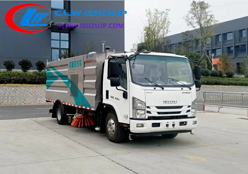 ISUZU KV600 9m3 sweep truck Morocco