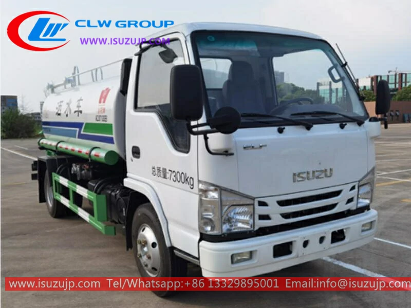 ISUZU NHR 1000 gallon potable water truck for sale Thailand