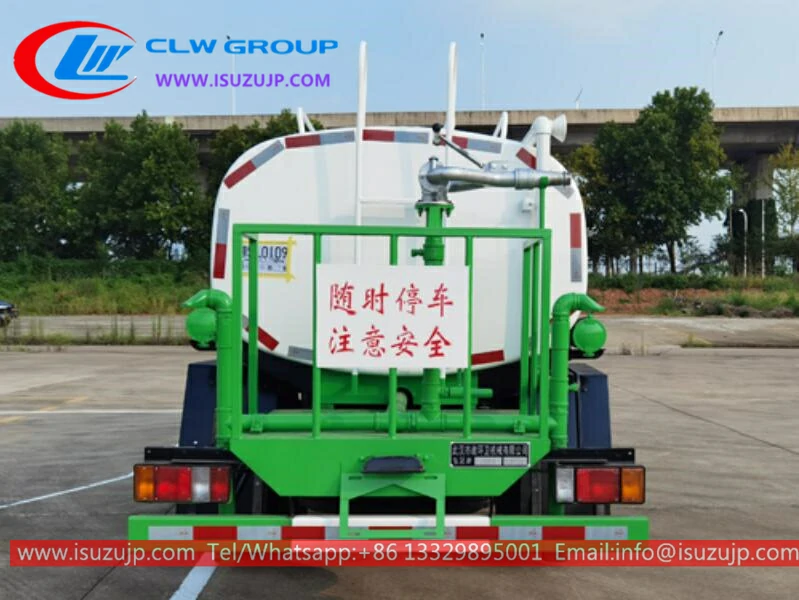 ISUZU NHR 4000liters potable water truck price Thailand