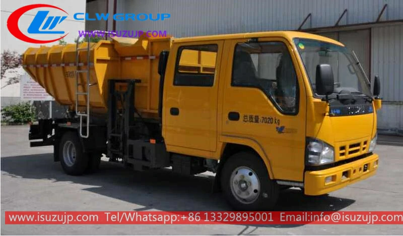 ISUZU NJR sanitation garbage truck Maldives