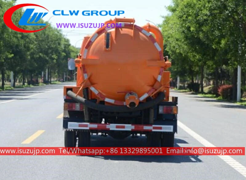 ISUZU NKR 3 ton hydrovac truck for sale Brunei