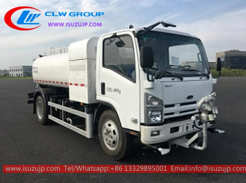 ISUZU NLR 7 ton water hauling truck Sri Lanka