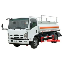 ISUZU NMR 6000litres gasoline tanker Bangladesh