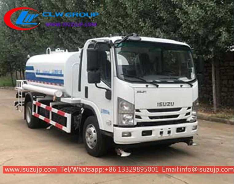 ISUZU NNR 6m3 bulk water tanker East Timor