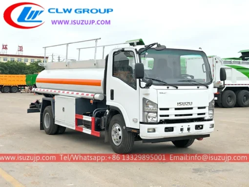 ISUZU NPR 6000kg benzin tankerlari Maldiv orollari