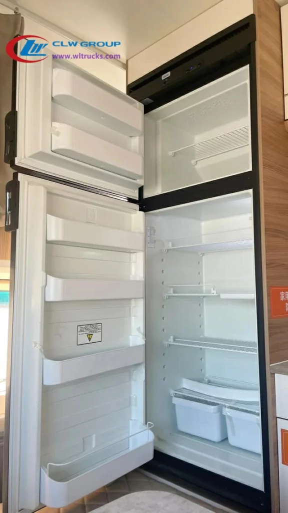 ISUZU NPR custom campers refrigerator