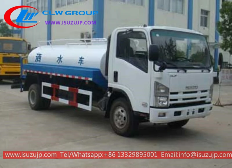 ISUZU NQR 2000 gallon water truck for sale Kazakhstan