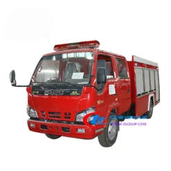 ISUZU small fire department utility truck