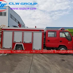 ISUZU small fire fighter truck