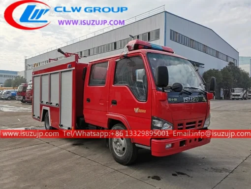 Camion de pompiers ISUZU petit autopompe