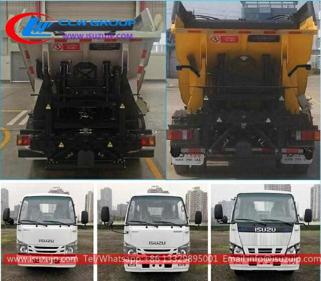 ISUZU small trash truck price Laos