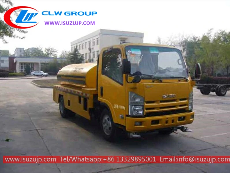 ISUZU small water truck sale Uzbekistan