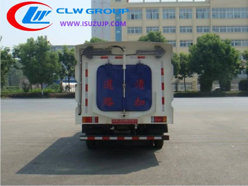 Isuzu 4cbm truck mounted sweeper price Uzbekistan