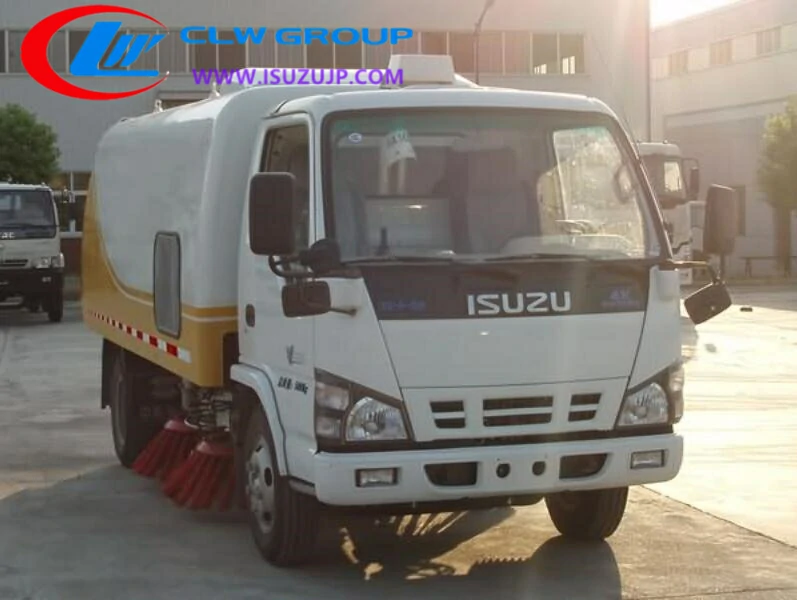 Isuzu 4k-engine pavement sweepers for sale UAE