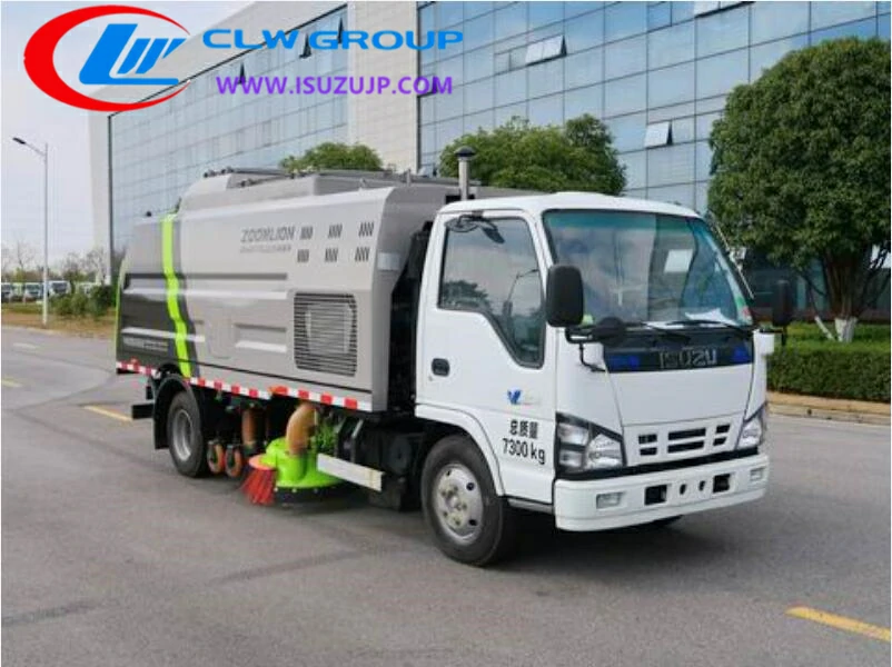 Isuzu 5cbm street sweeper for sale Vietnam