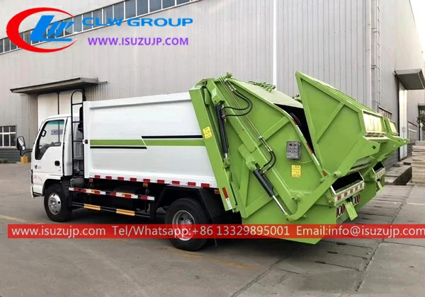 Isuzu 5m3 compactor rubbish truck