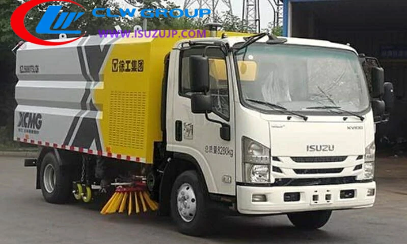Isuzu 7 ton street vacuum truck Bhutan