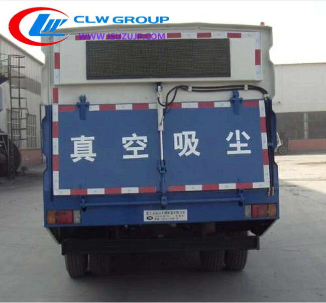 Isuzu 8cbm vacuum cleaner truck price Bahrain