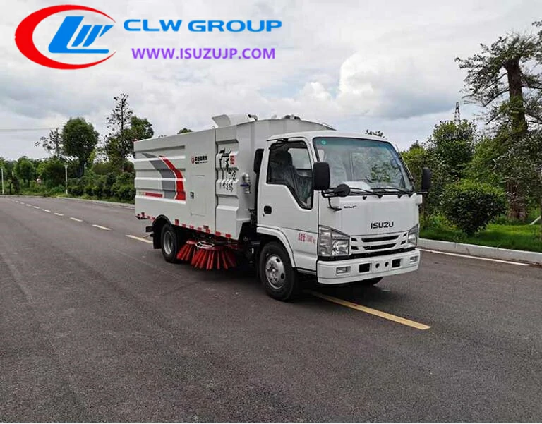 Isuzu NHR sweeper truck for sale Thailand