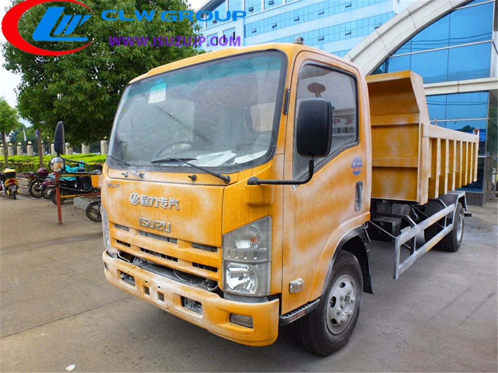 Isuzu Npr 8cbm military dump truck Salvador