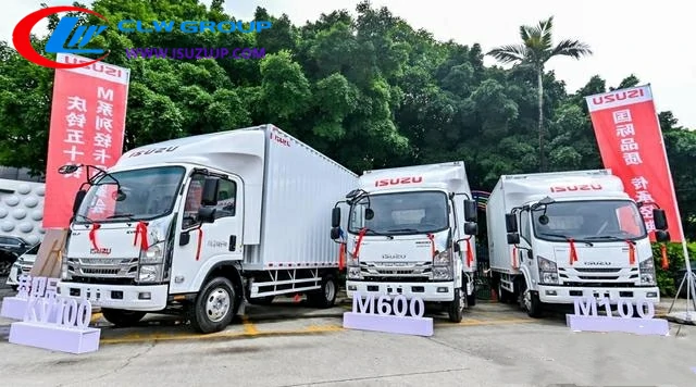 Isuzu box truck