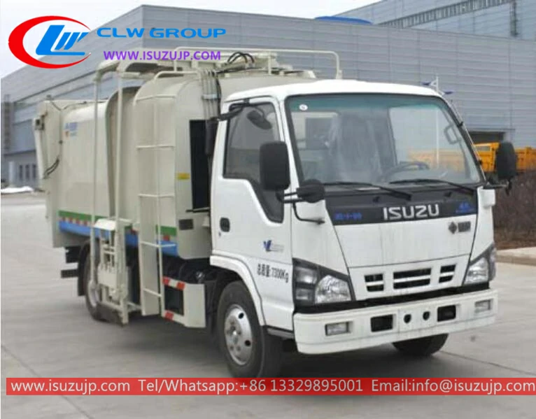 Isuzu the compacting garbage truck price Bangladesh