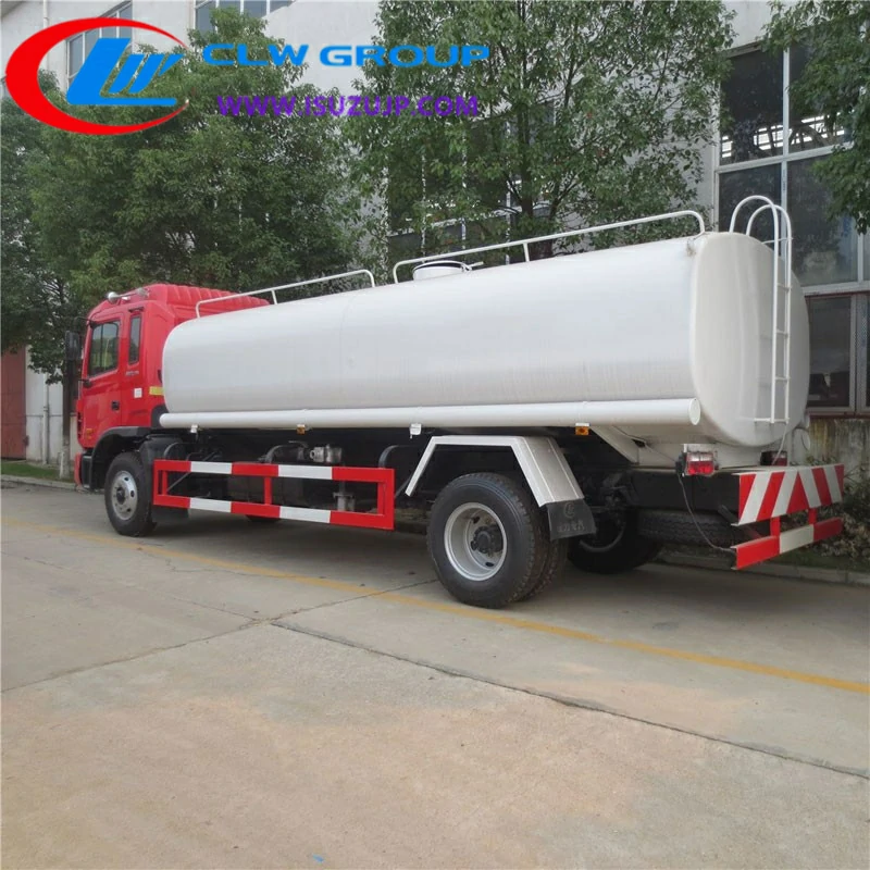 JAC 15cbm truck mounted water tanks for sale Nicaragua