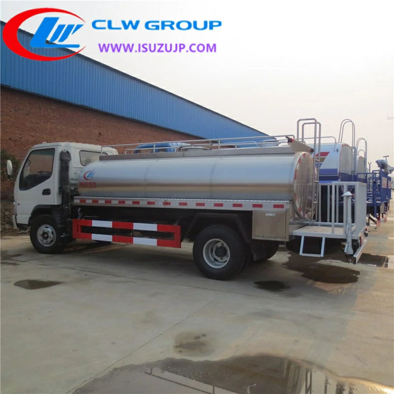 JAC 5 ton stainless water tanker for sale Costa Rica