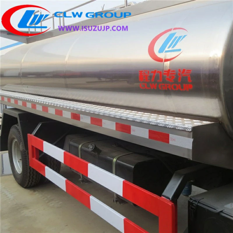 JAC 5cbm stainless drinking tanker for sale Bahamas