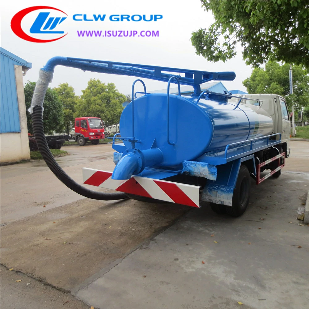 JMC 4 ton toilet vacuum trucks for sale Zimbabwe