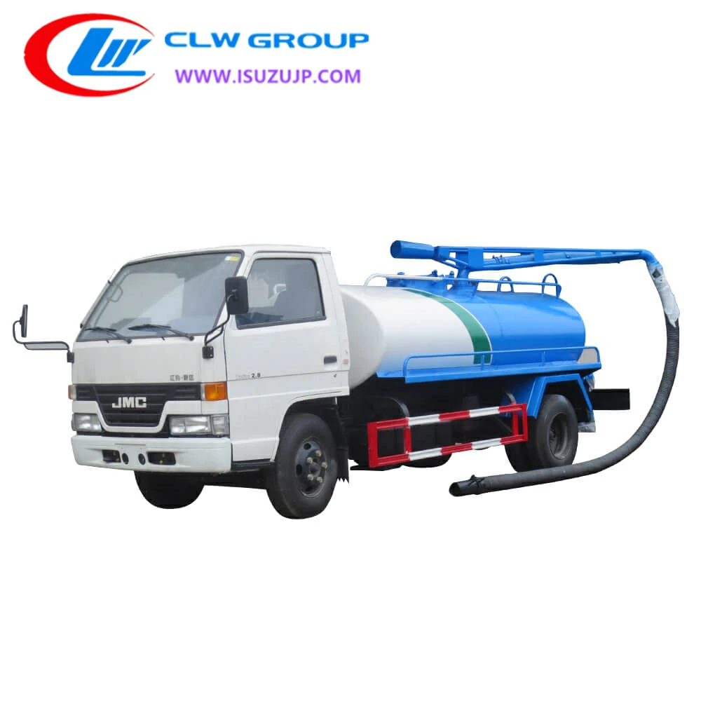 JMC 5000liters septic vacuum truck