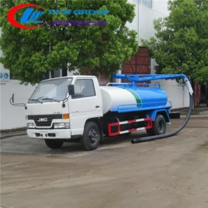 JMC 5cbm fecal suction truck Mozambique