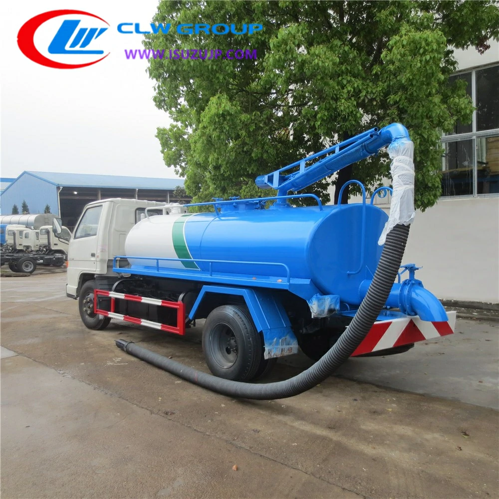 JMC 5m3 manure vacuum truck Botswana