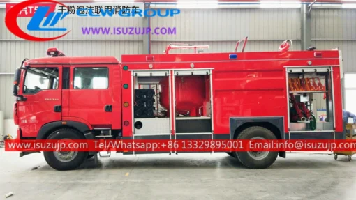 Japan Isuzu Medium fire engine equipment