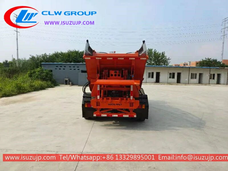 Japan dual compartment garbage trucks for sale Mongolia