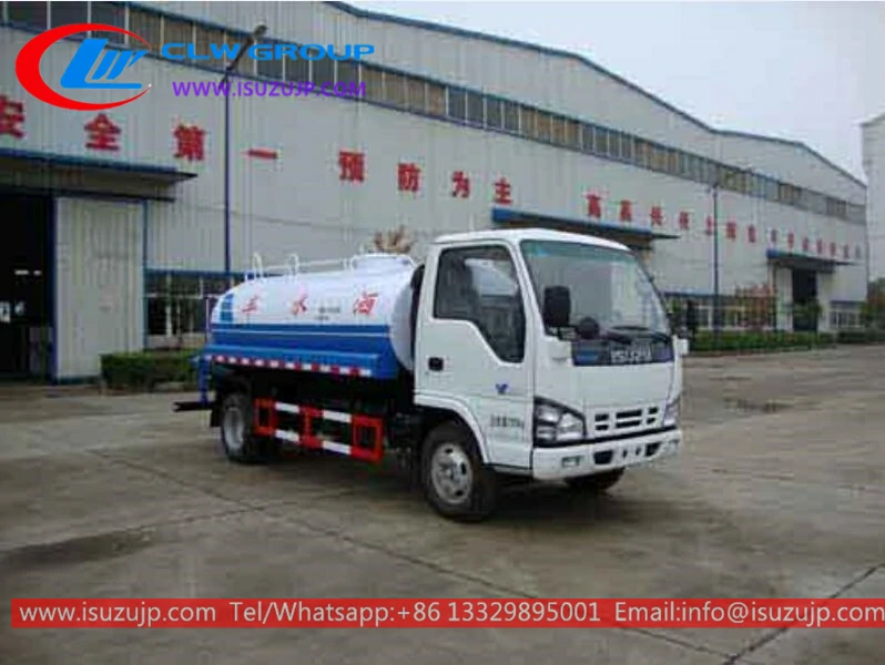 Japanese 4000kg potable water tankers for sale Turkmenistan