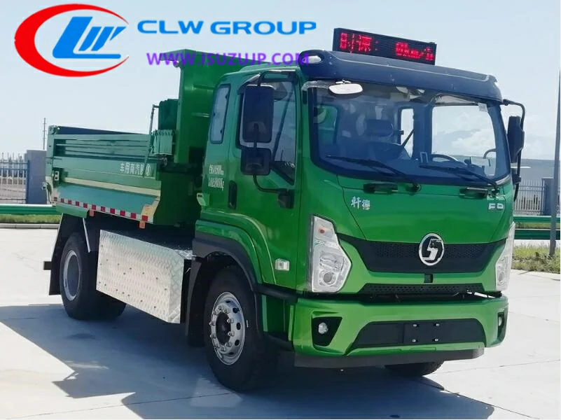 Shacman 15T Electric Dump Truck Peru