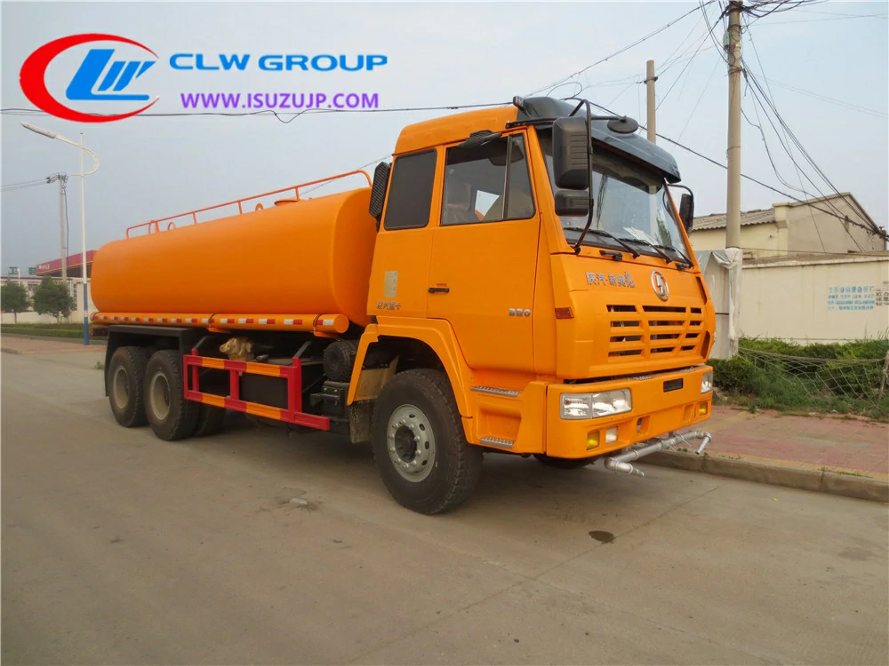 Shacman 6x6 potable water tanker price Algeria