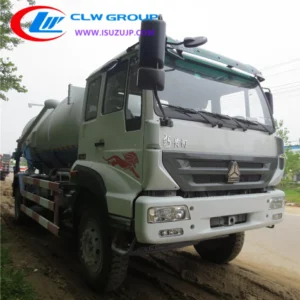 Sinotruk 10000liters sewer tanker Mali