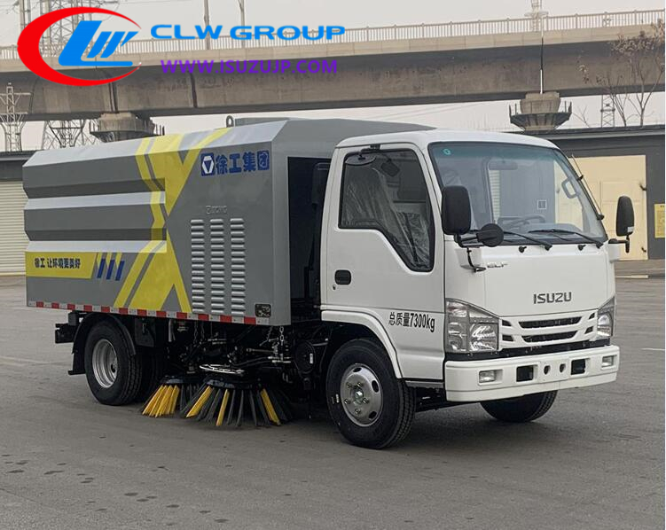 XCMG 5m3 sweeper truck Mongolia