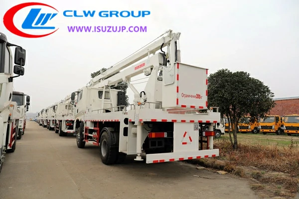 sany all terrain large aerial platform truck