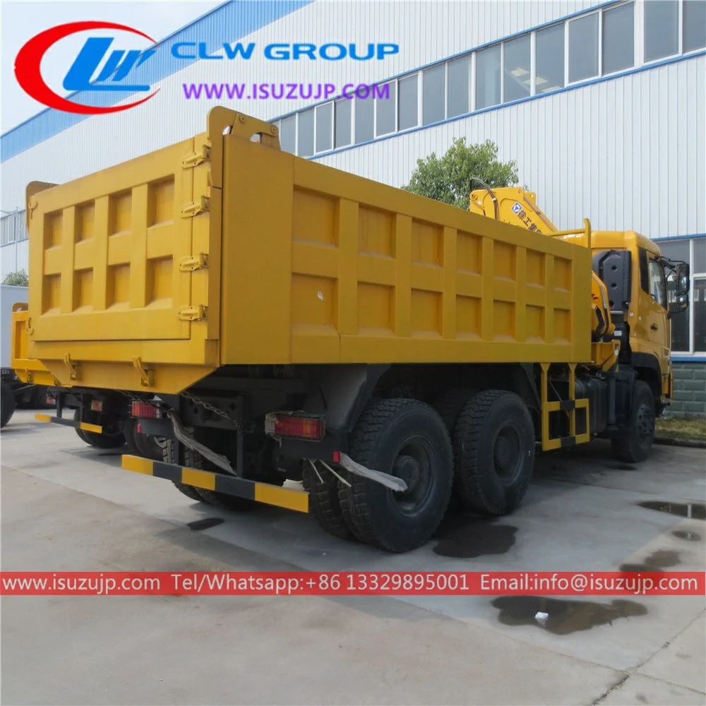 10 ton tipper crane